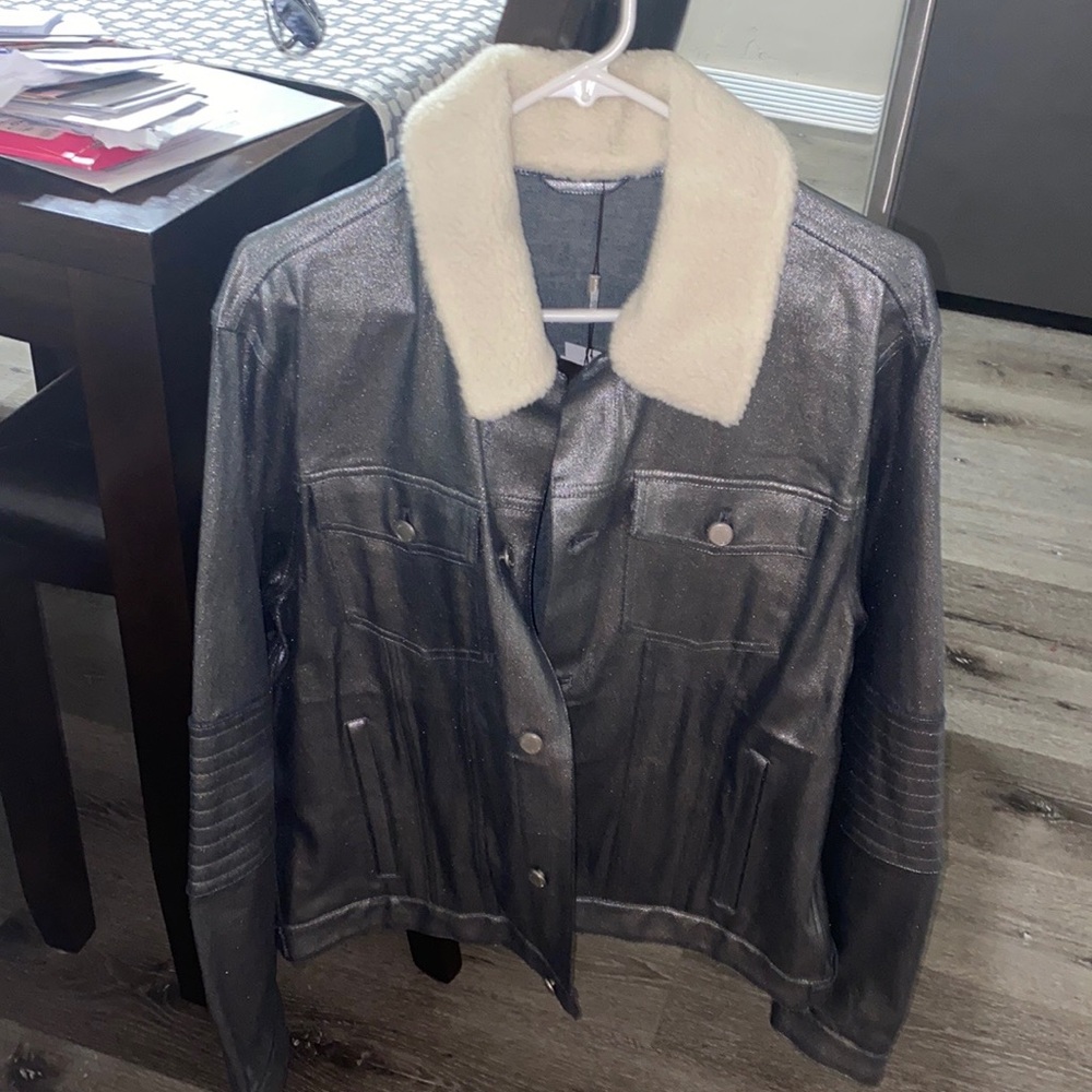 Silver Michael Kors jacket